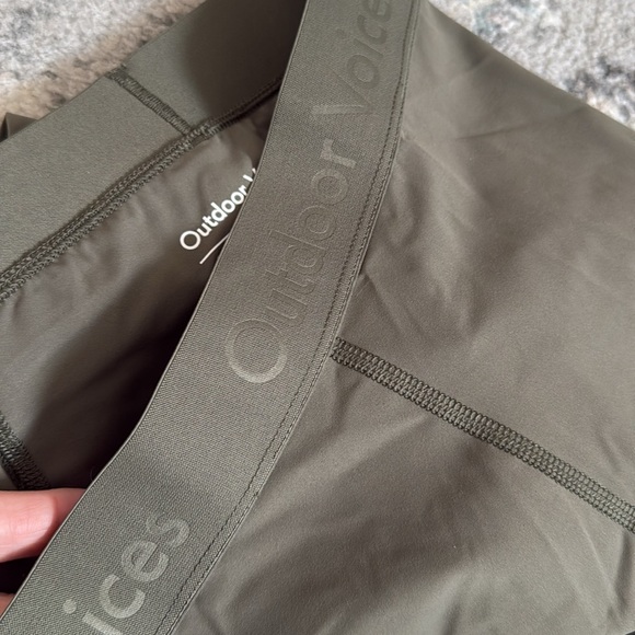 Outdoor Voices Olive Green Leggings - Picture 4 of 9